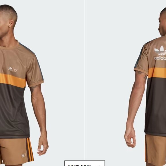 adidas x Human Made Brown Graphic T-Shirt - Picture 7 of 8